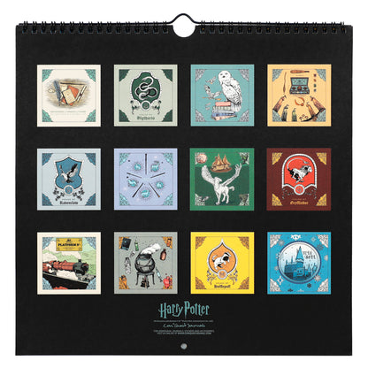 Harry Potter Enchanted Days 2026 Spiral Wall Calendar