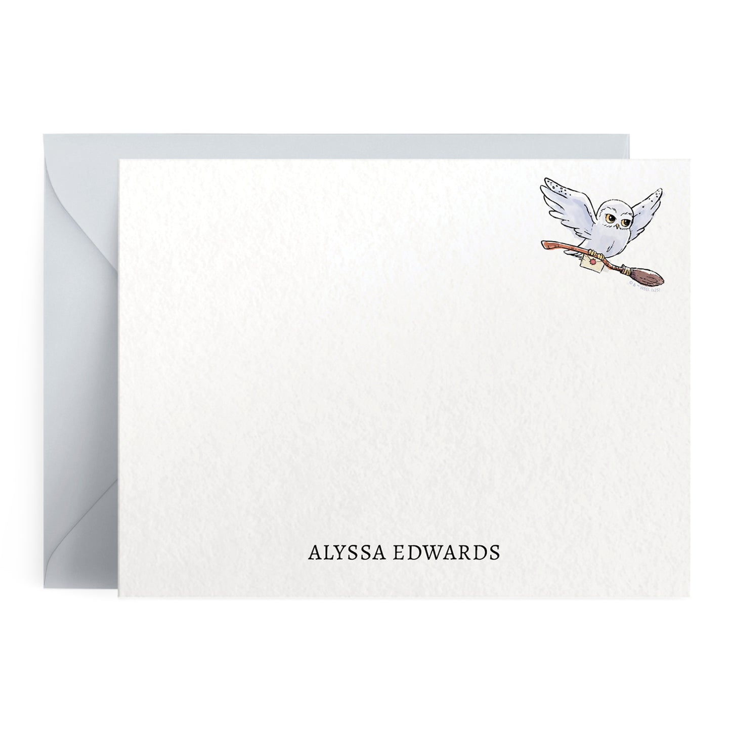 Harry Potter Hedwig's Magical Delivery Personalized Notecards