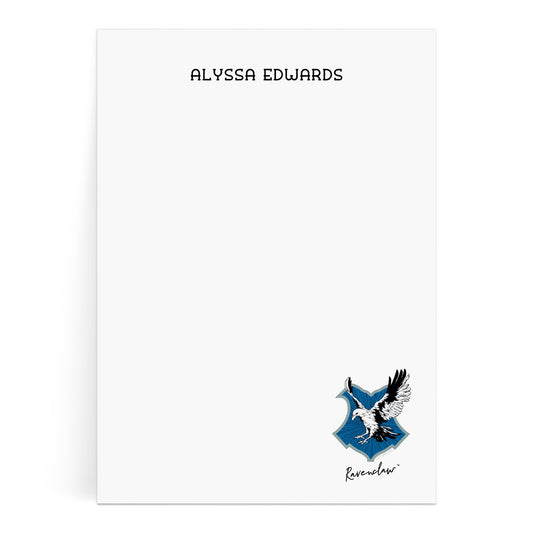 Harry Potter Ravenclaw House Mascot Personalized Notepads