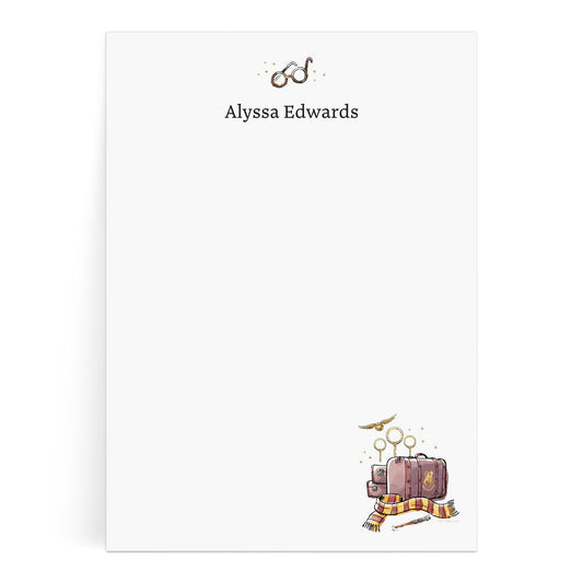 Harry Potter Back to Hogwarts Personalized Notepads