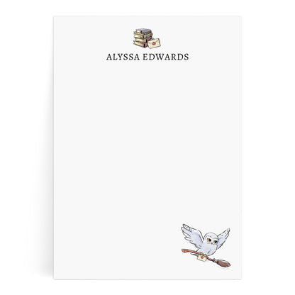 Harry Potter Hedwig's Magical Delivery Personalized Notepads