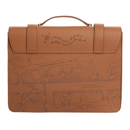 Harry Potter Marauder's Map Messenger Tote Bag & Desk Mat Bundle