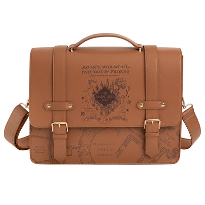 Harry Potter Marauder's Map Messenger Tote Bag & Desk Mat Bundle