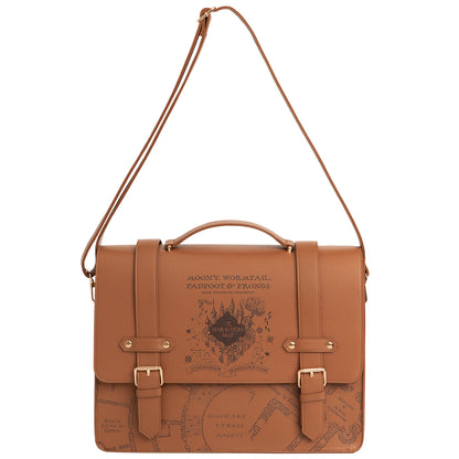 Harry Potter Marauder's Map Messenger Tote Bag & Desk Mat Bundle