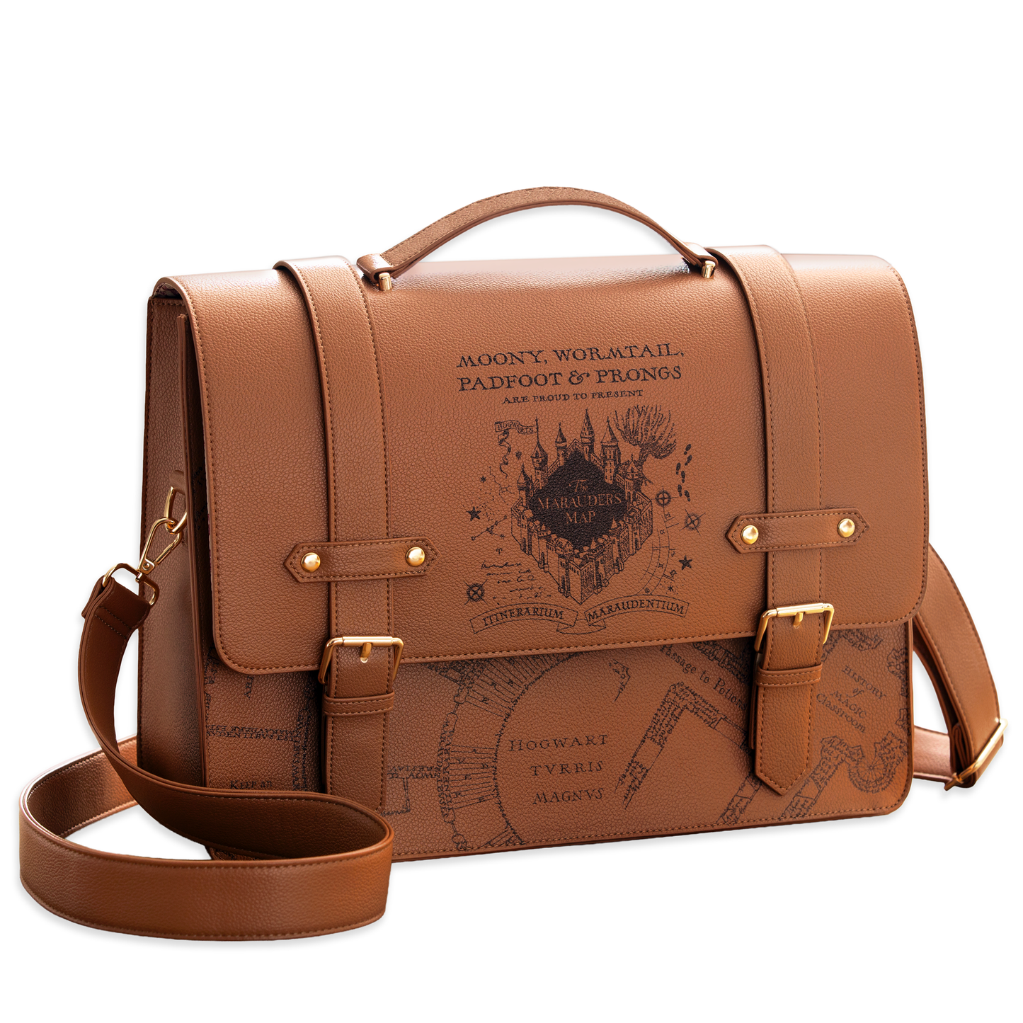 Harry Potter Marauder's Map Messenger Tote Bag