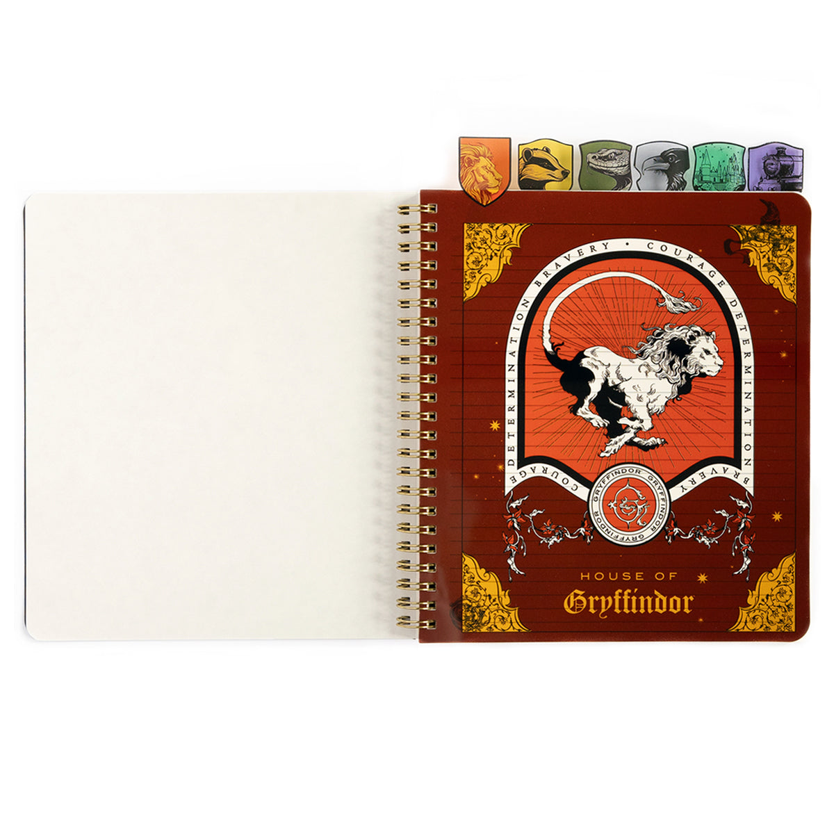 Harry Potter Sorting Hat Tabbed Journal & Stencil Book Bundle