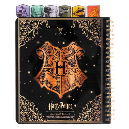 Harry Potter Sorting Hat Tabbed Journal & Stencil Book Bundle