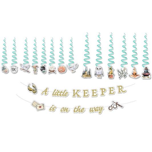 Harry Potter Baby Shower Party Banner Garland & Hanging Decorations
