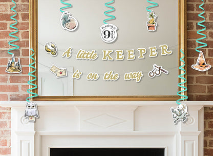 Harry Potter Baby Shower Party Banner Garland & Hanging Decorations