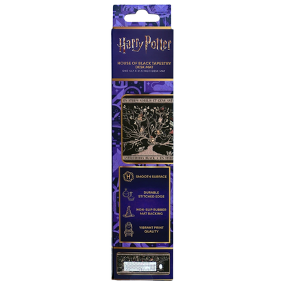 Harry Potter House of Black Desk Mat (13.7'' x 31.5'')