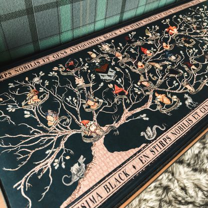 Harry Potter House of Black Desk Mat (13.7'' x 31.5'')