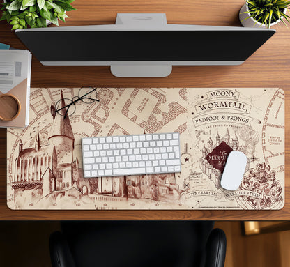 Harry Potter Marauder's Map Desk Mat (13.7'' x 31.5'')