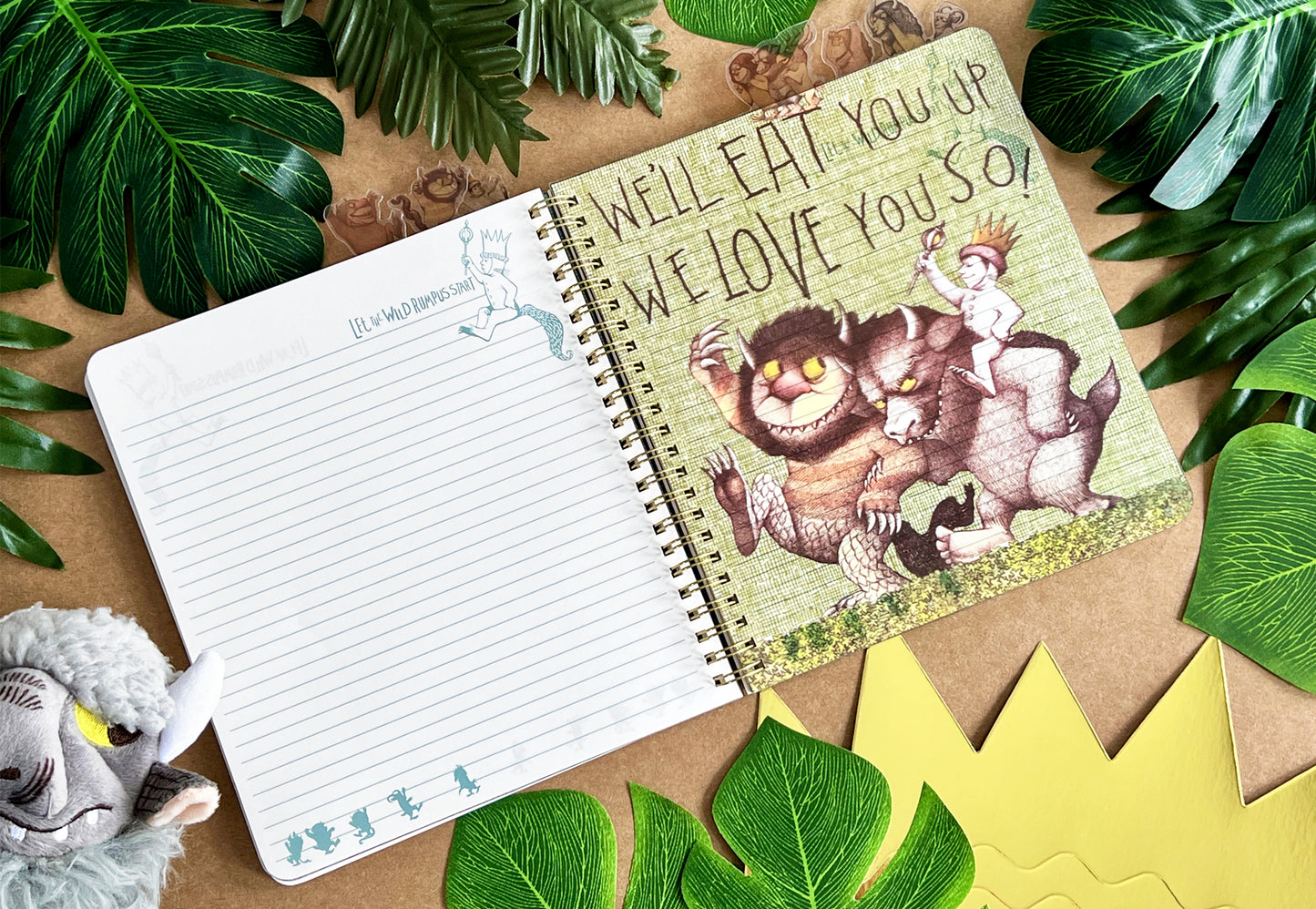 Where the Wild Things Are Tabbed Journal