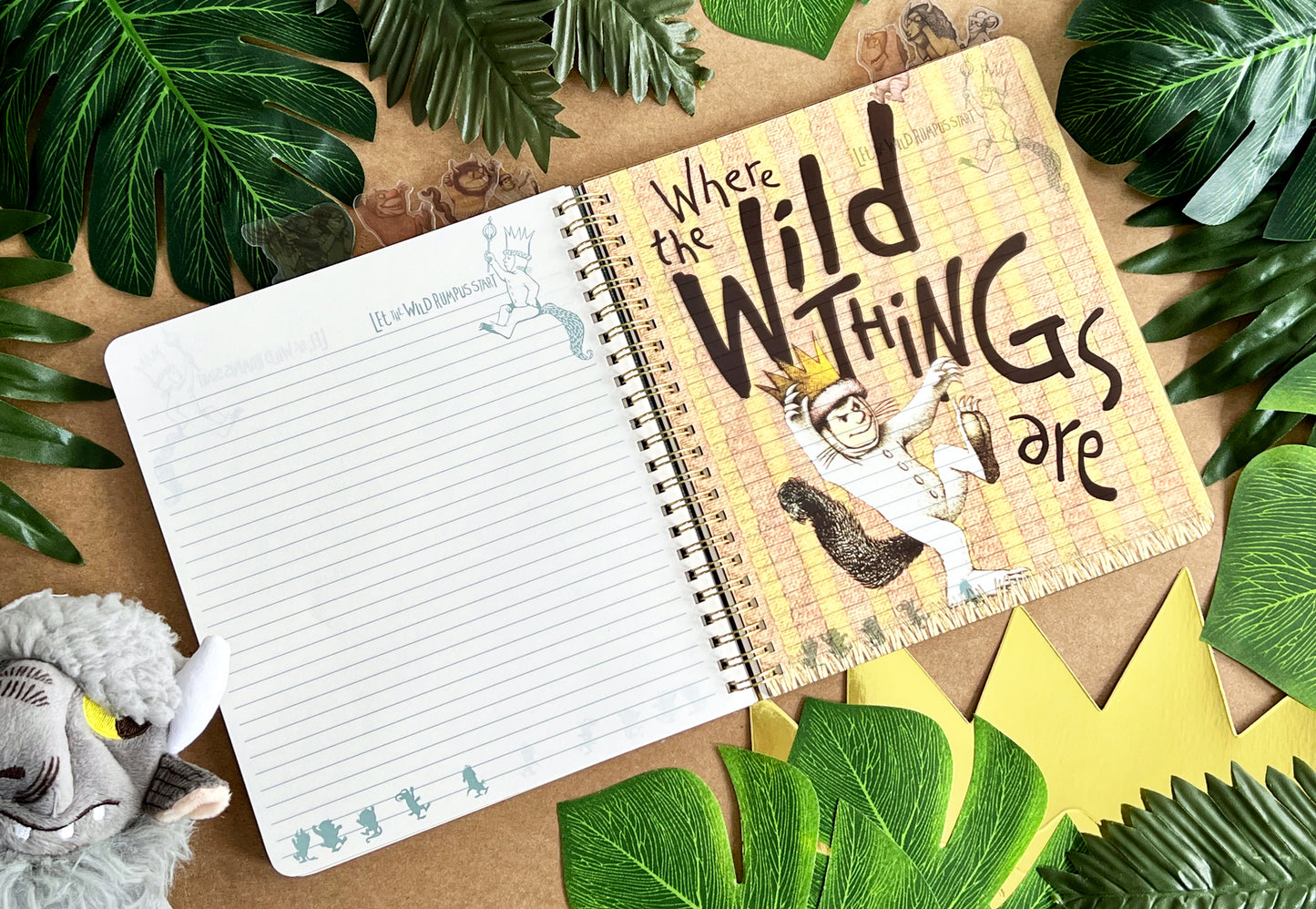 Where the Wild Things Are Tabbed Journal