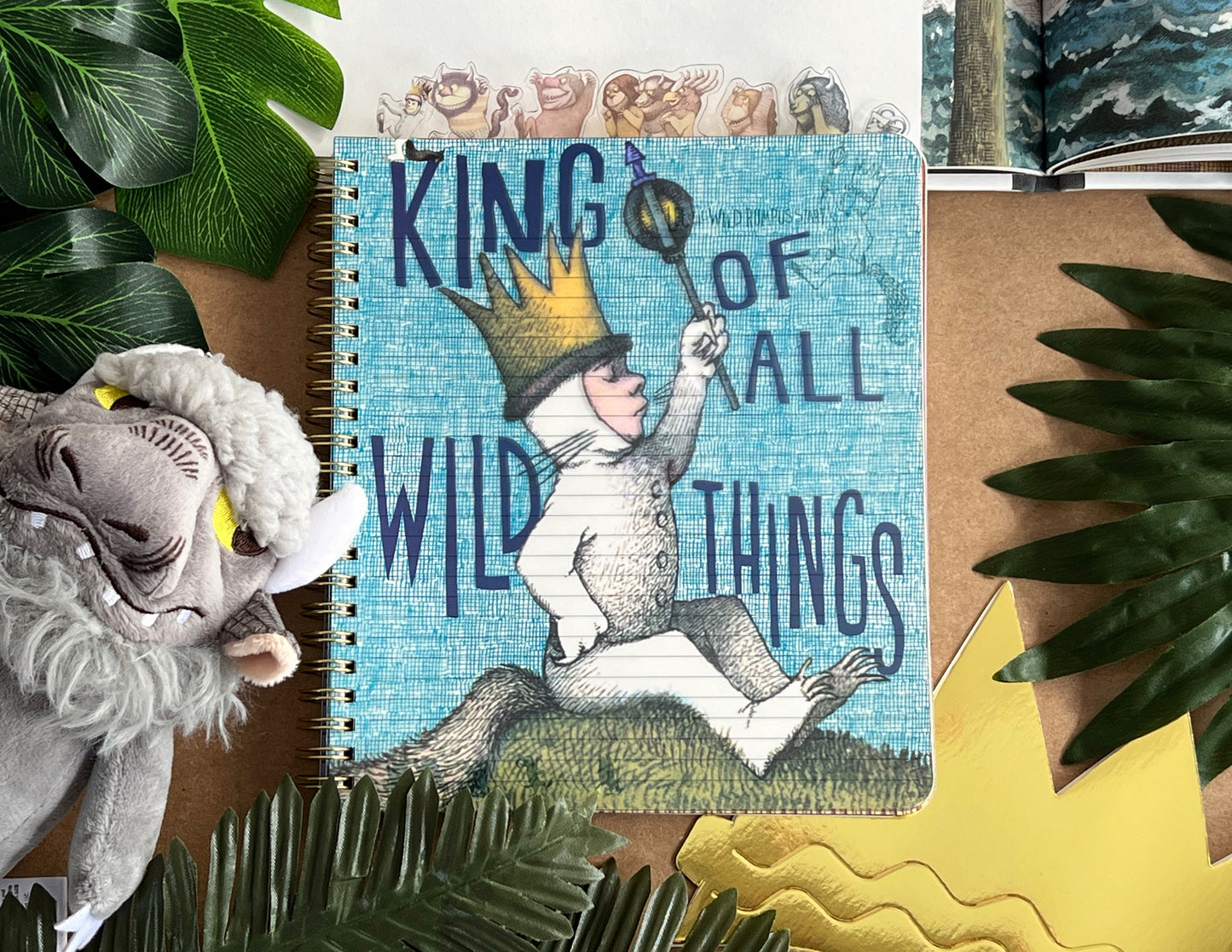 Where the Wild Things Are Tabbed Journal