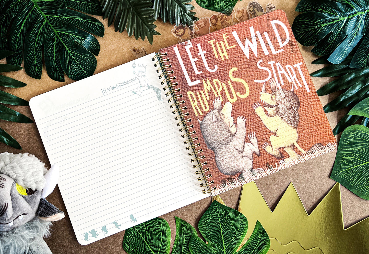 Where the Wild Things Are Tabbed Journal