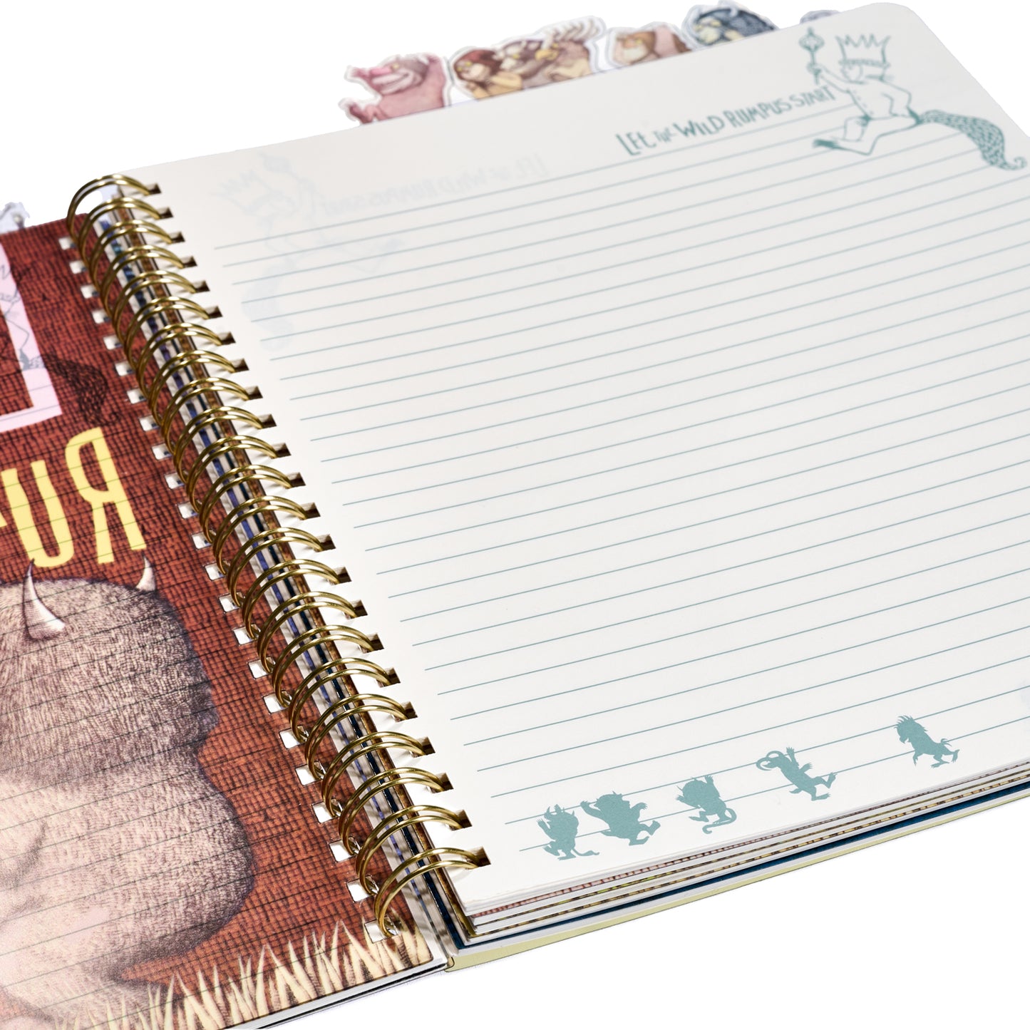 Where the Wild Things Are Tabbed Journal