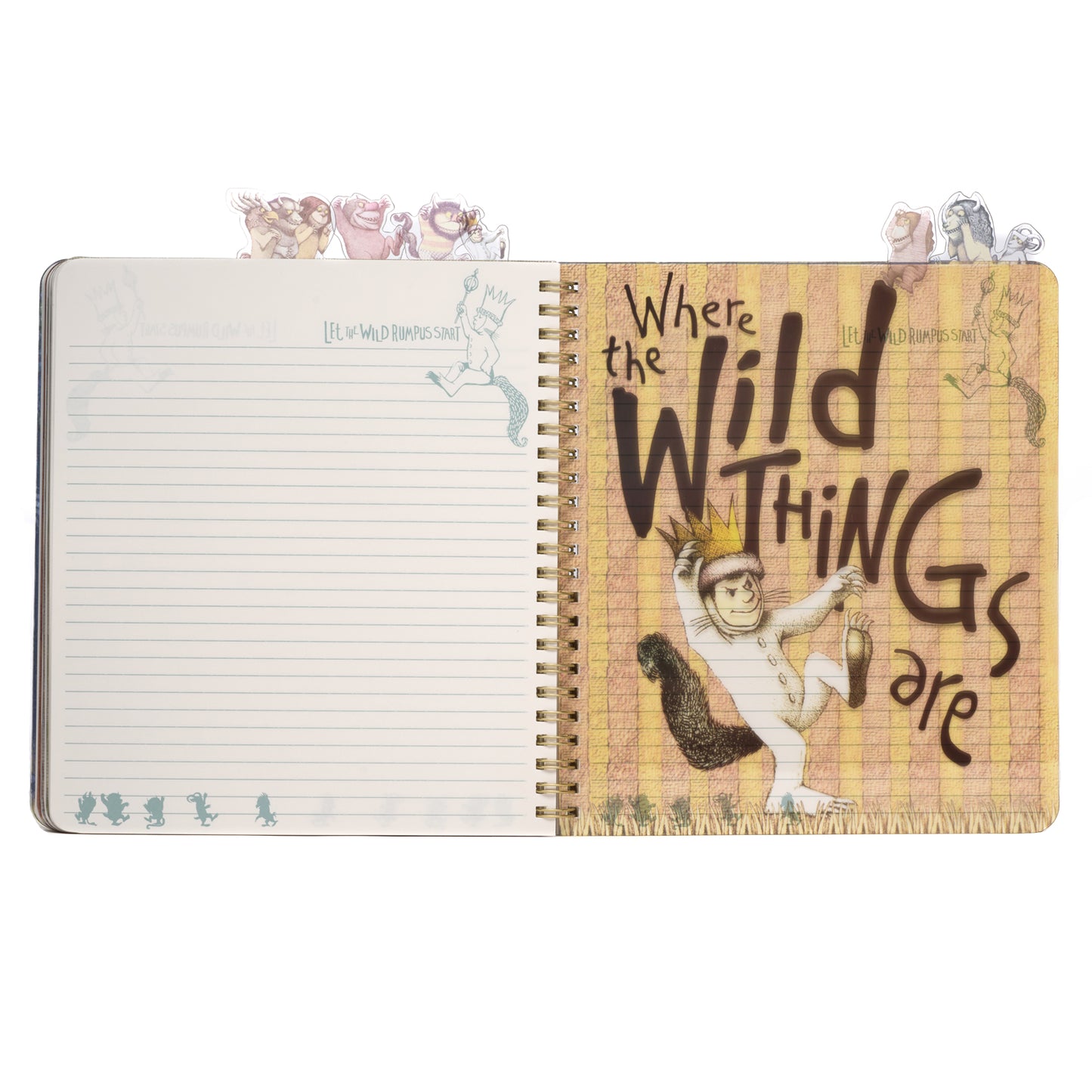 Where the Wild Things Are Tabbed Journal