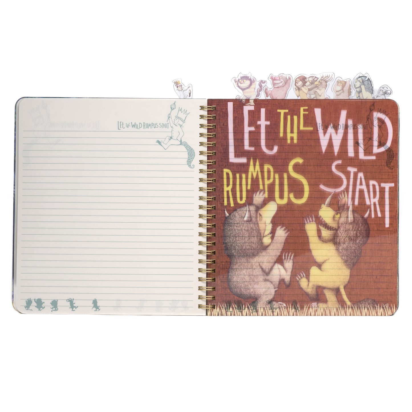 Where the Wild Things Are Tabbed Journal