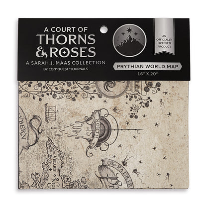 A Court of Thorns and Roses Prythian World Map (16'' x 20'')
