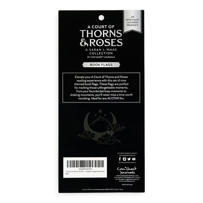 A Court of Thorns and Roses Velaris Reading & Journaling Bundle (Journal, Annotation Book Flags & Magnetic Bookmarks)