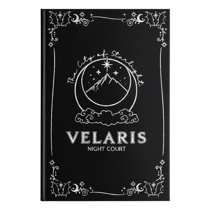 A Court of Thorns and Roses Velaris Reading & Journaling Bundle (Journal, Annotation Book Flags & Magnetic Bookmarks)