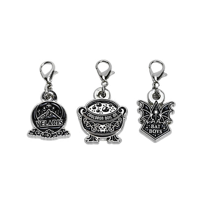 A Court of Thorns and Roses Dust Plug Charms (3-Pack)
