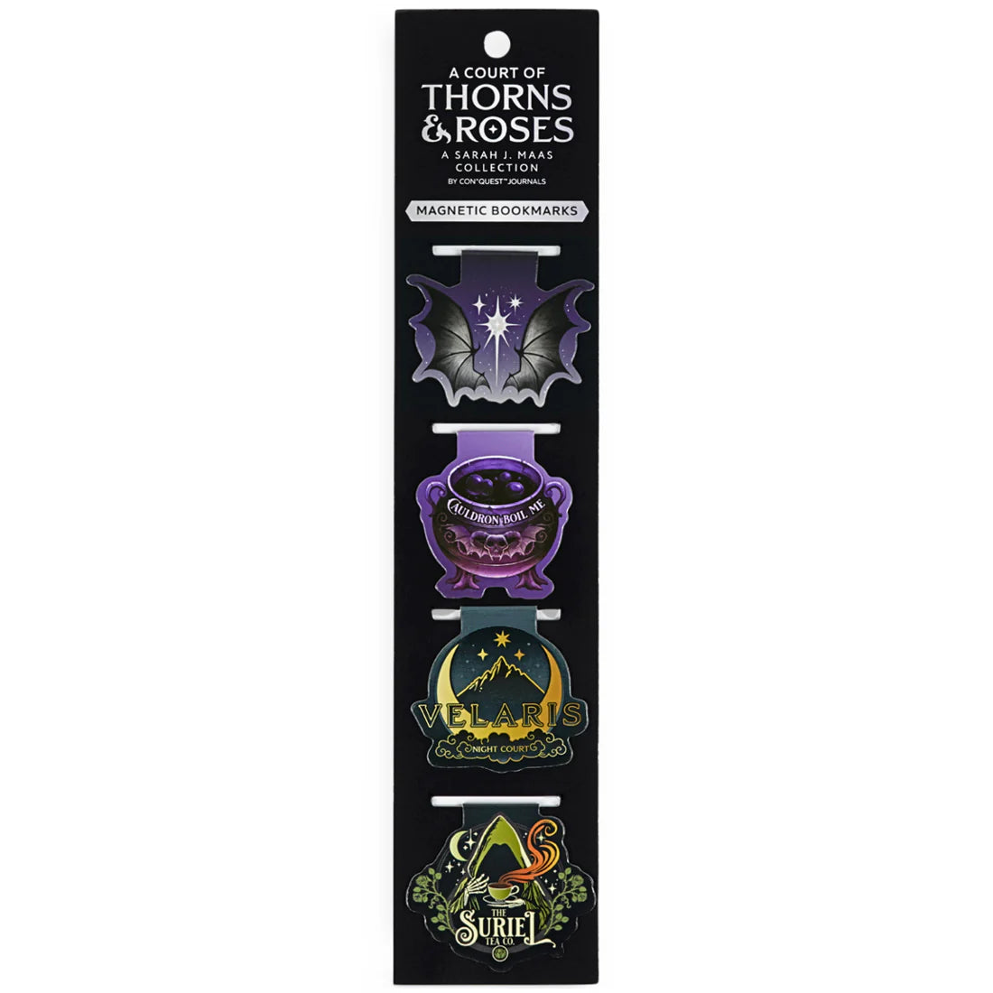 A Court of Thorns and Roses Velaris Reading & Journaling Bundle (Journal, Annotation Book Flags & Magnetic Bookmarks)