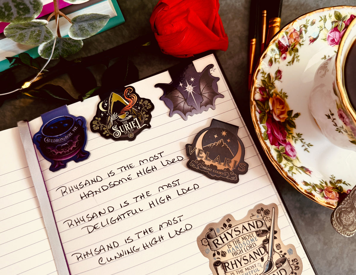 A Court of Thorns and Roses Magnetic Bookmarks (4-Pack)