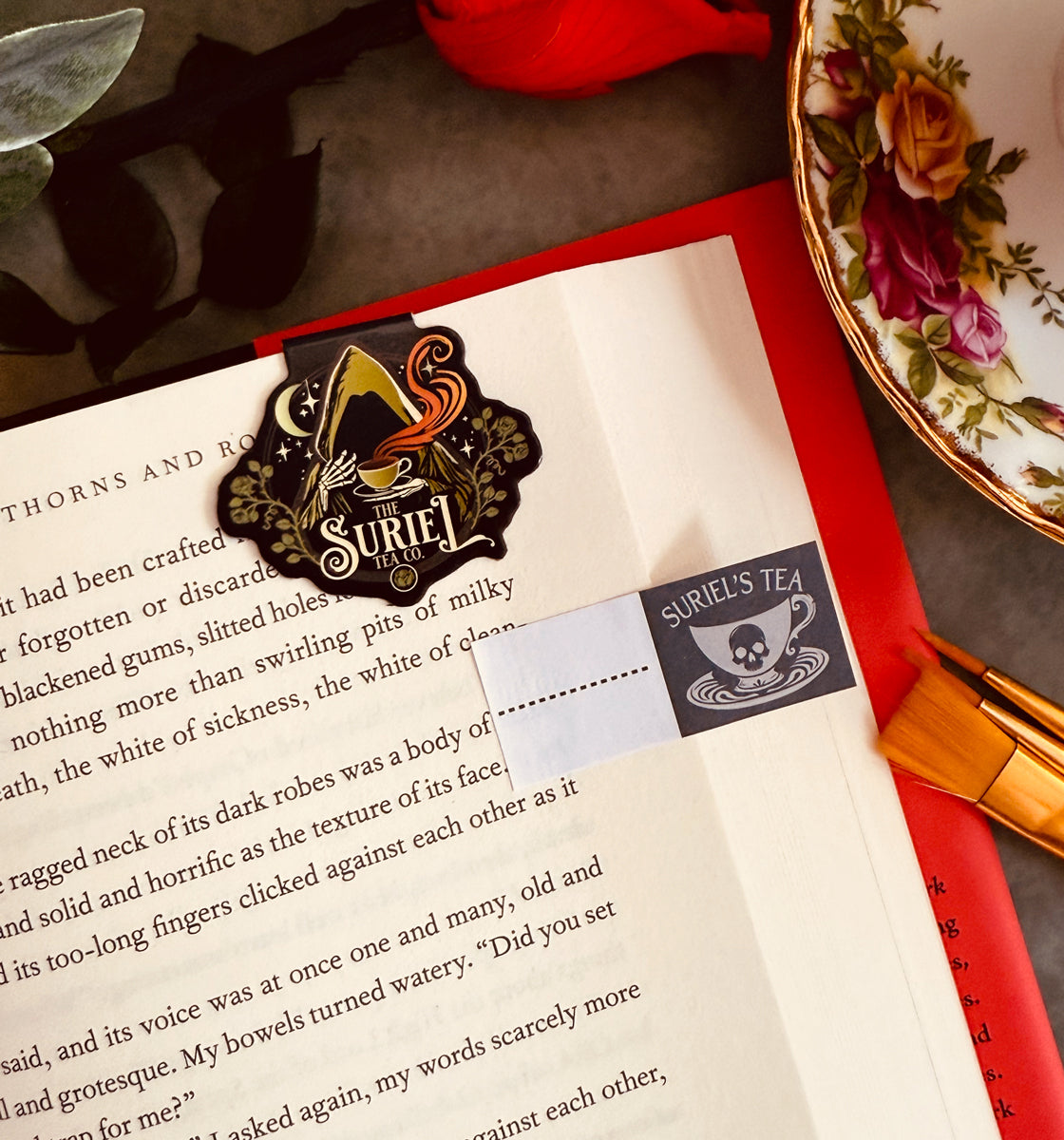 A Court of Thorns and Roses Velaris Reading & Journaling Bundle (Journal, Annotation Book Flags & Magnetic Bookmarks)