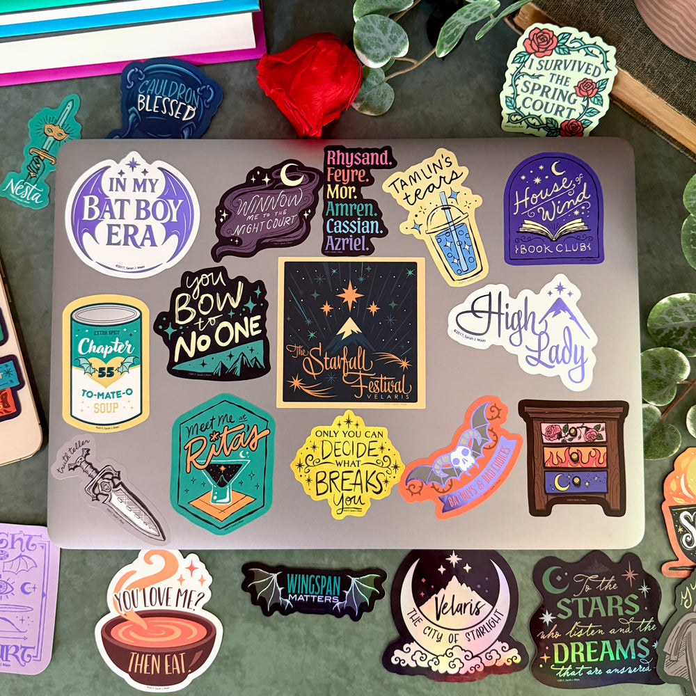 A Court of Thorns and Roses Variety Decal Bundle (70-Pack)