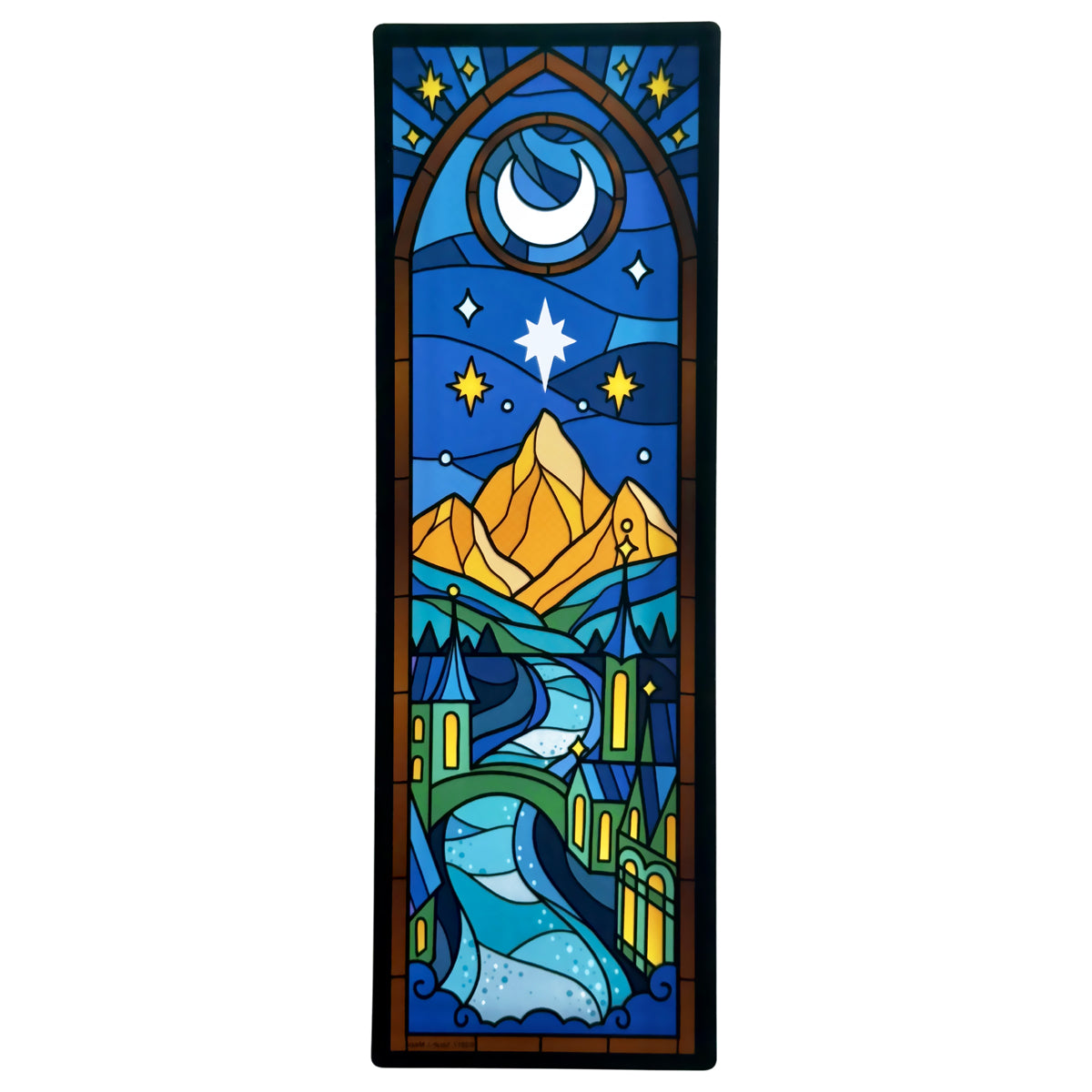 A Court of Thorns and Roses: Velaris Transparent Acrylic Bookmark