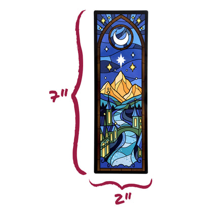 A Court of Thorns and Roses: Velaris Transparent Acrylic Bookmark