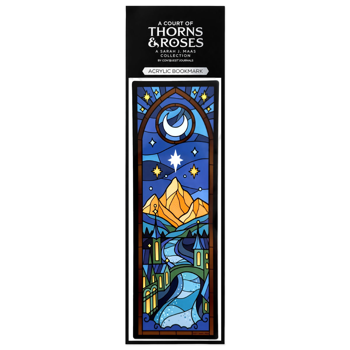 A Court of Thorns and Roses: Velaris Transparent Acrylic Bookmark