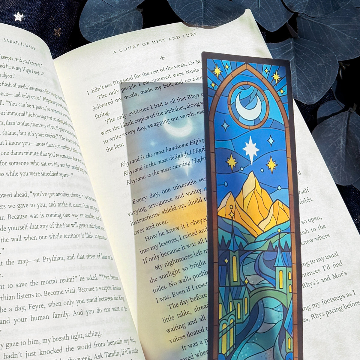 A Court of Thorns and Roses: Velaris Transparent Acrylic Bookmark
