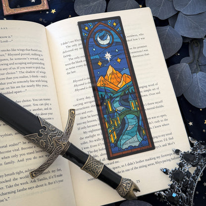 A Court of Thorns and Roses: Velaris Transparent Acrylic Bookmark