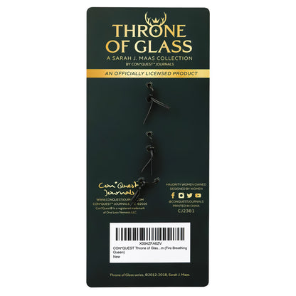 Throne of Glass: Fire Breathing Bitch Queen Bag Charm