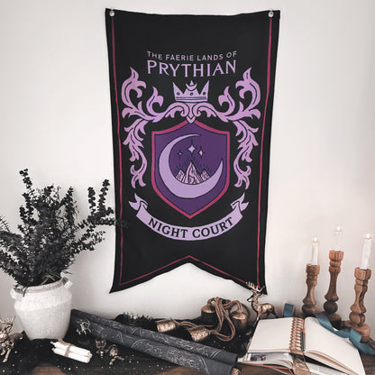 A Court of Thorns and Roses: Night Court Banner Flag (30'' x 50'')