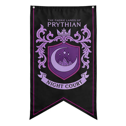 A Court of Thorns and Roses: Night Court Banner Flag (30'' x 50'')