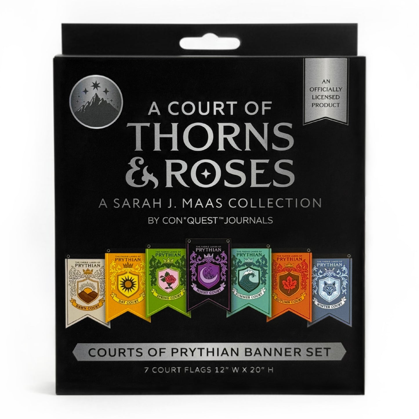 A Court of Thorns and Roses: Courts of Prythian Banner Flag Set (12'' x 20'')