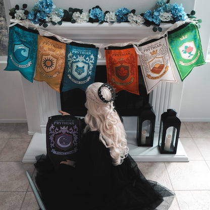 A Court of Thorns and Roses: Courts of Prythian Banner Flag Set (12'' x 20'')