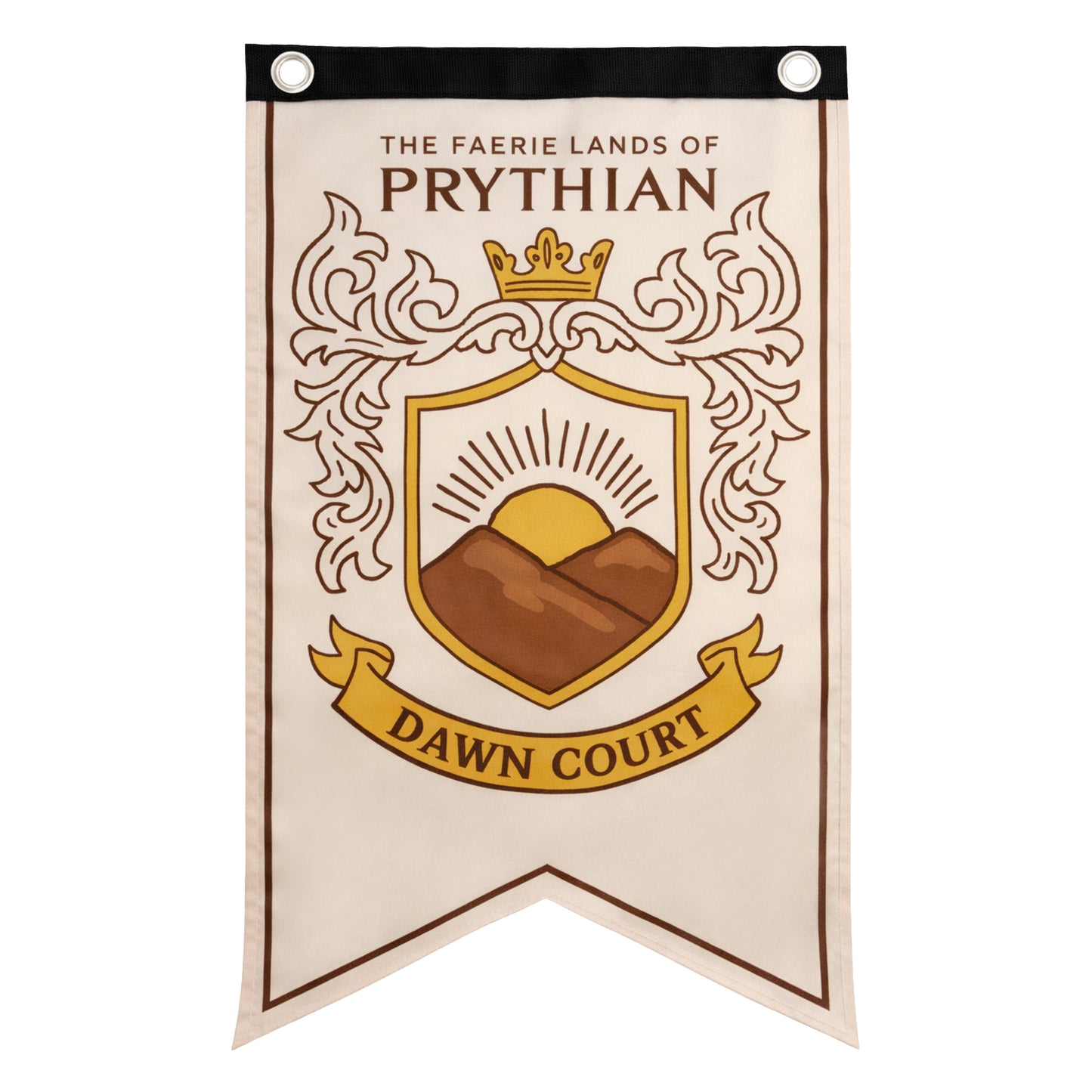 A Court of Thorns and Roses: Courts of Prythian Banner Flag Set (12'' x 20'')
