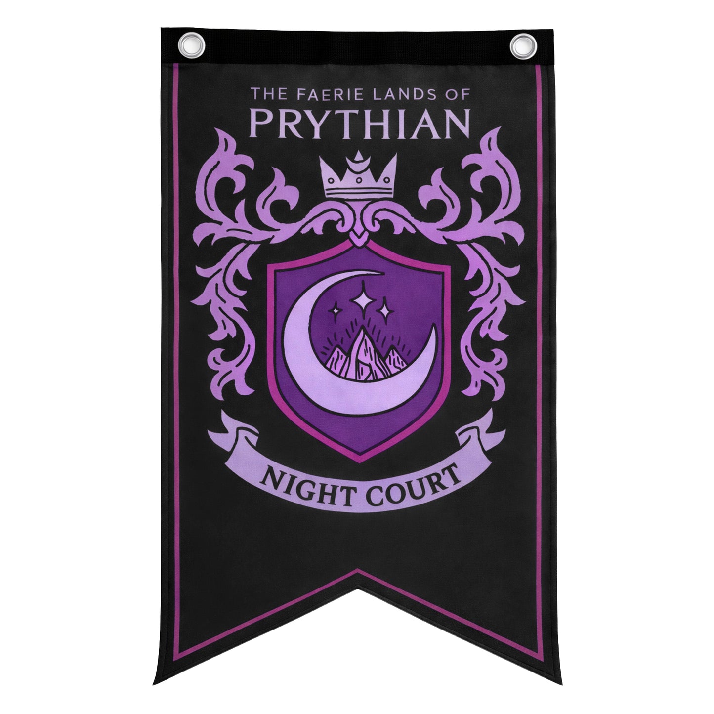 A Court of Thorns and Roses: Courts of Prythian Banner Flag Set (12'' x 20'')