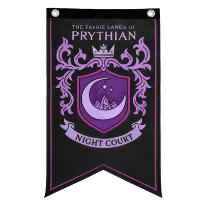 A Court of Thorns and Roses: Courts of Prythian Banner Flag Set (12'' x 20'')