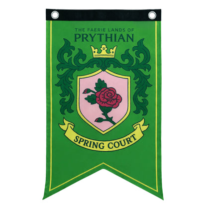 A Court of Thorns and Roses: Courts of Prythian Banner Flag Set (12'' x 20'')