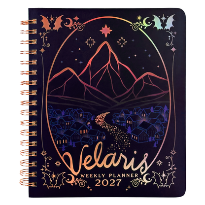 A Court of Thorns and Roses: Velaris 2027 Weekly Planner