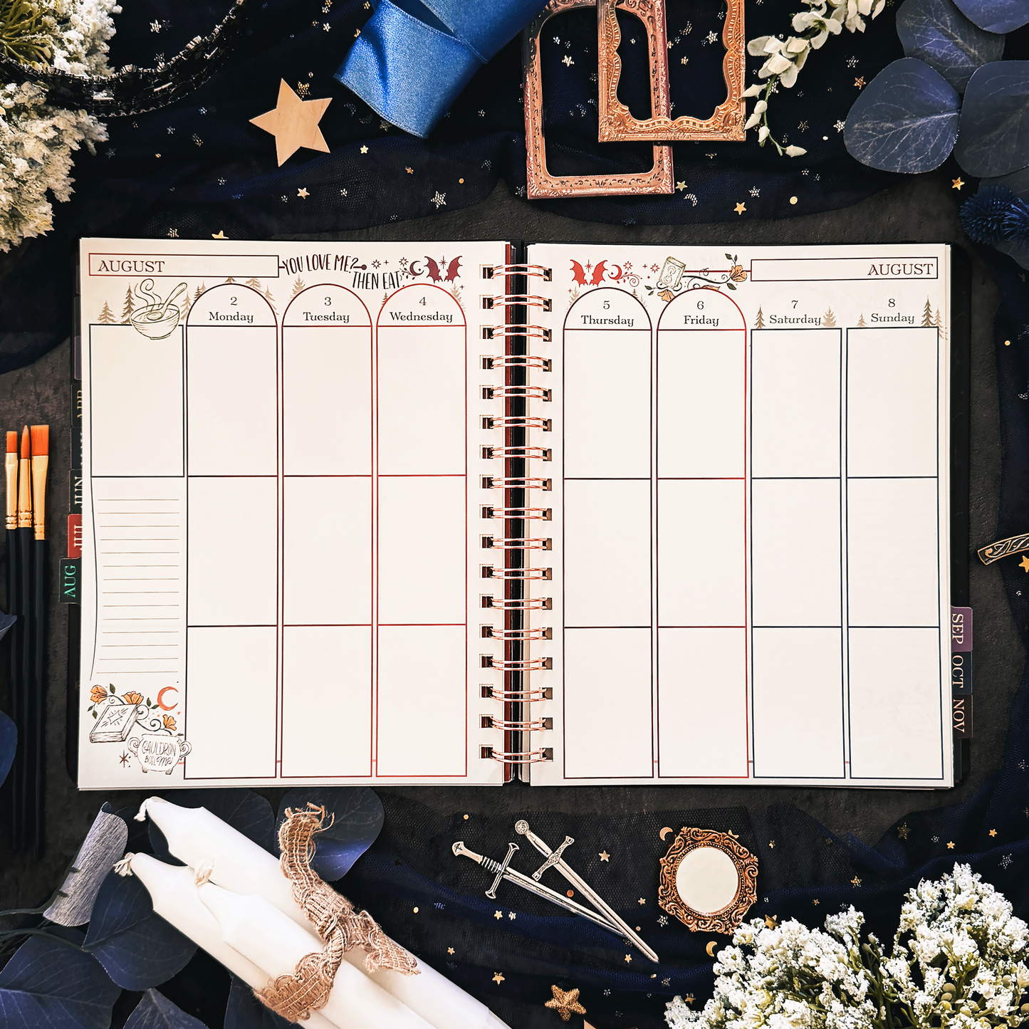 A Court of Thorns and Roses: Velaris 2027 Weekly Planner, Personal Organizer