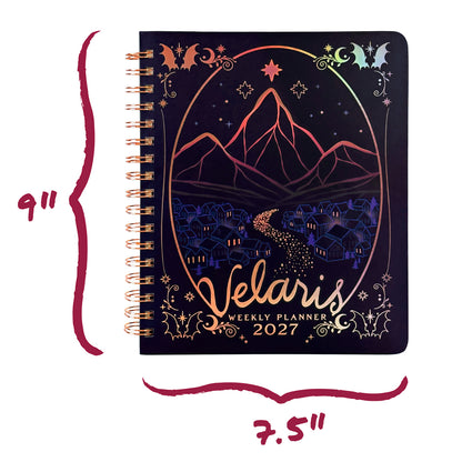 A Court of Thorns and Roses: Velaris 2027 Weekly Planner