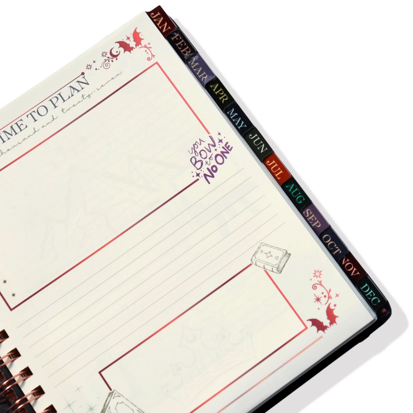 A Court of Thorns and Roses: Velaris 2027 Weekly Planner