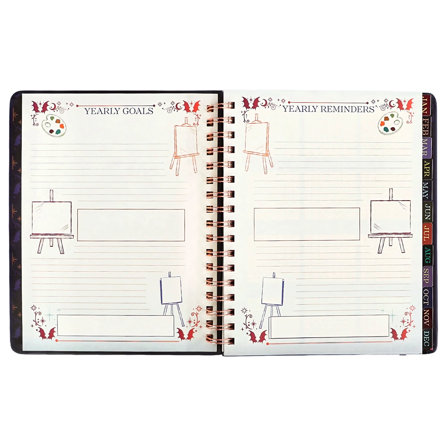 A Court of Thorns and Roses: Velaris 2027 Weekly Planner